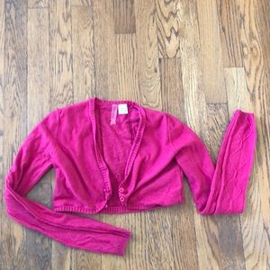 Capezio dance sweater pink